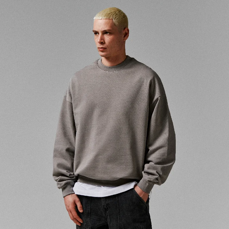 Heavyweight Crewneck Sweat | Ash