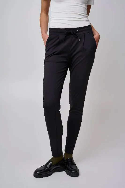 Kate Long Jersey Joggers (Black)