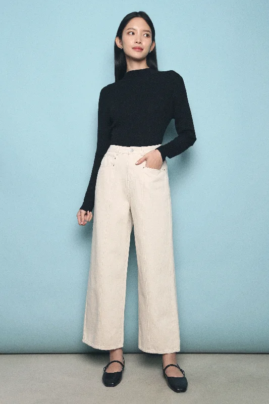 Kennis Wide Leg Pants Malt