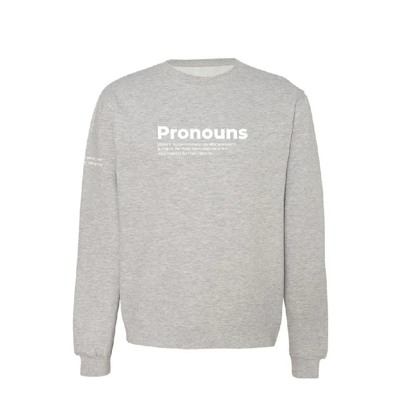 Pronouns Crewneck