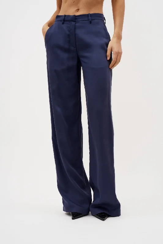 Tailored Navy Trousers