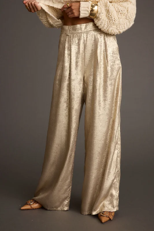 Waldorf Gold Shimmer Trousers