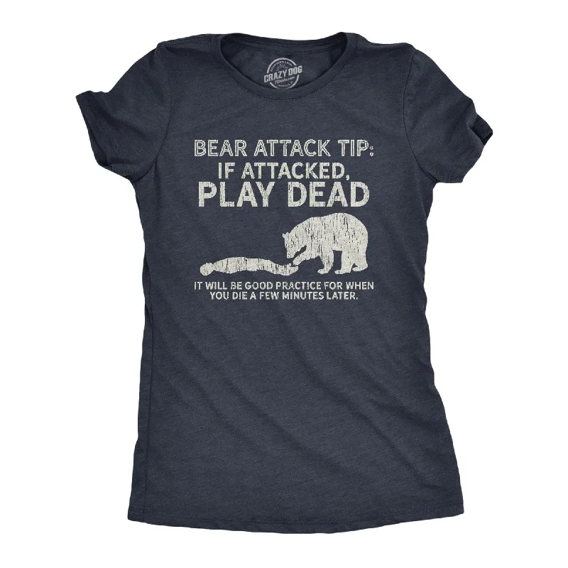 Bear Attack Tip Women's T Shirt