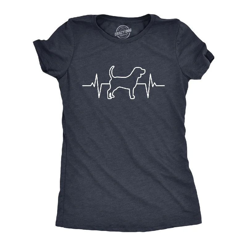 Dog Heart Beat Women's T Shirt