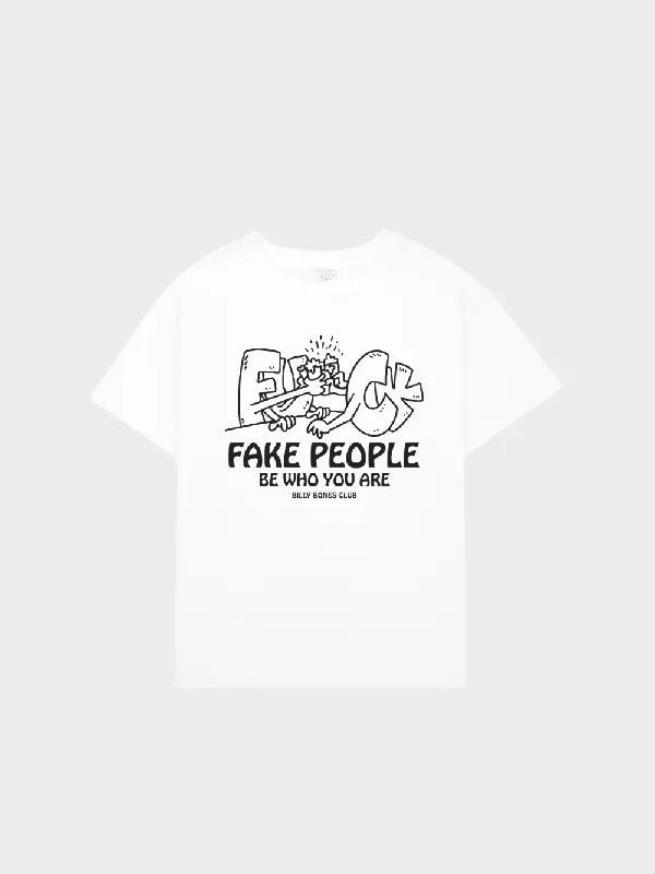 Fakers Tee - Vintage White