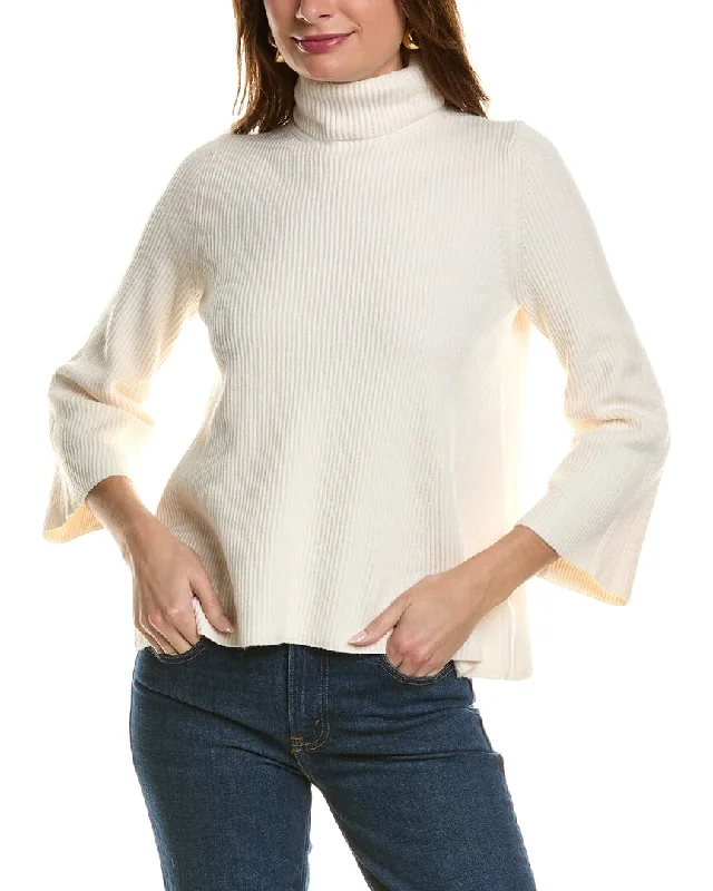 Anne Klein Mock Neck Sweater