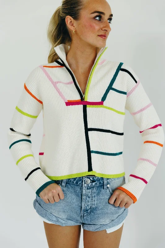 Erica Stripe Sweater - Multi