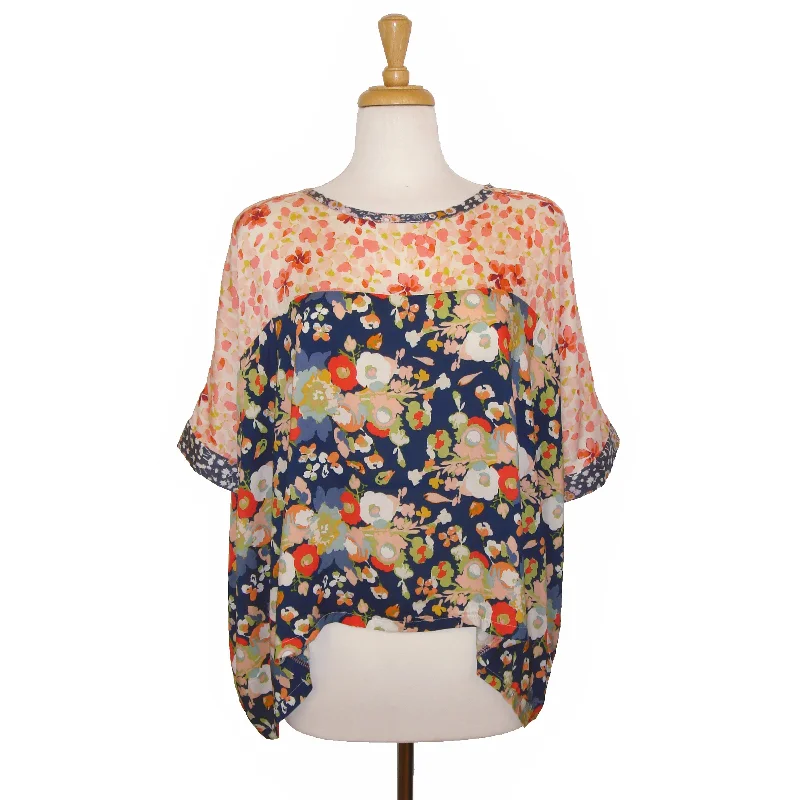 Chloe Top - Floral Trio