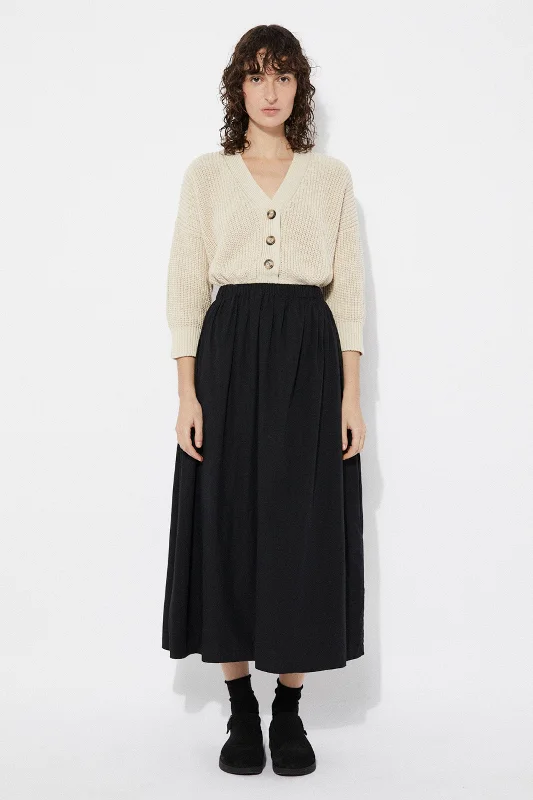 Fisher Cotton Poplin Skirt