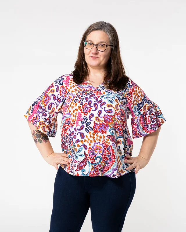 Isabella Top - Paisley