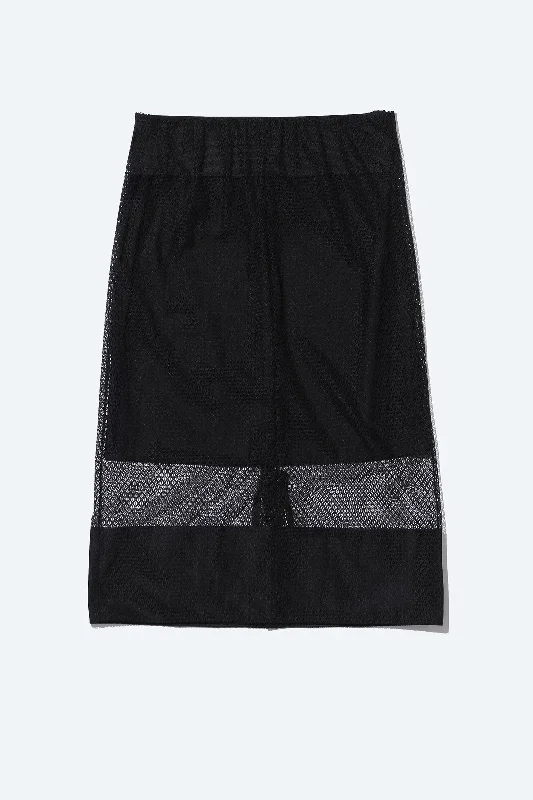 Mesh Jersey Skirt