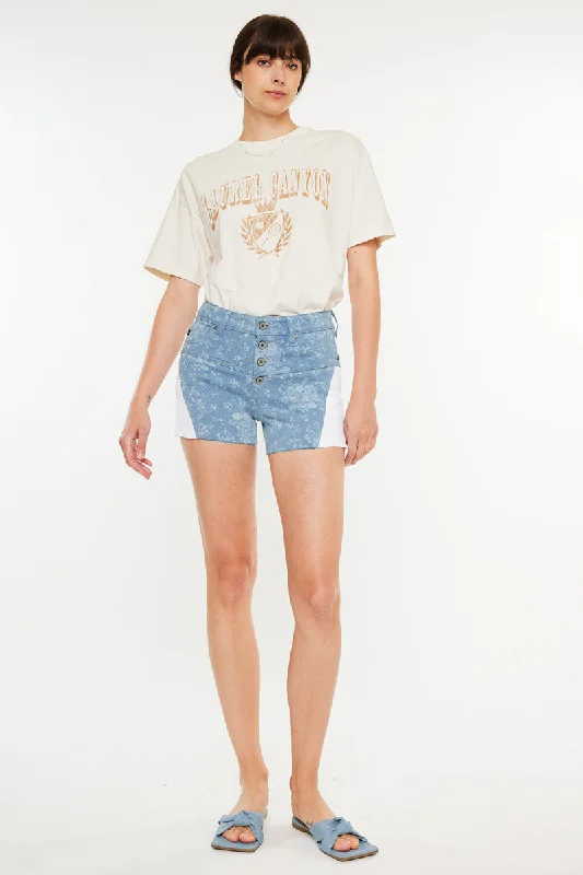 Smith Mid Rise Contrast Shorts