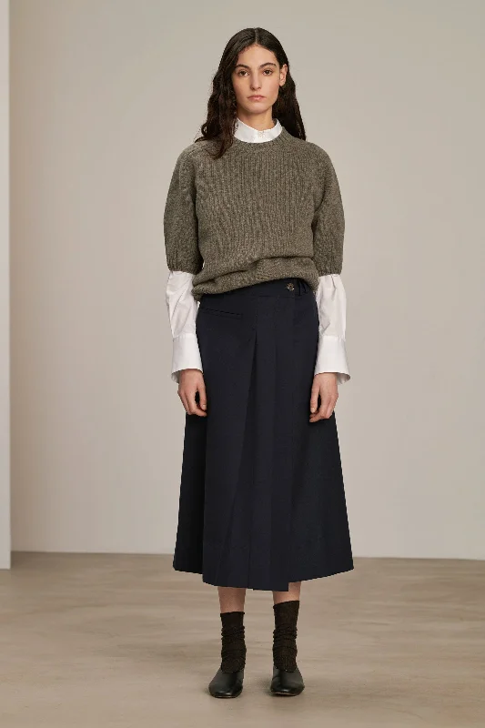 Varna Wool Canvas Skirt