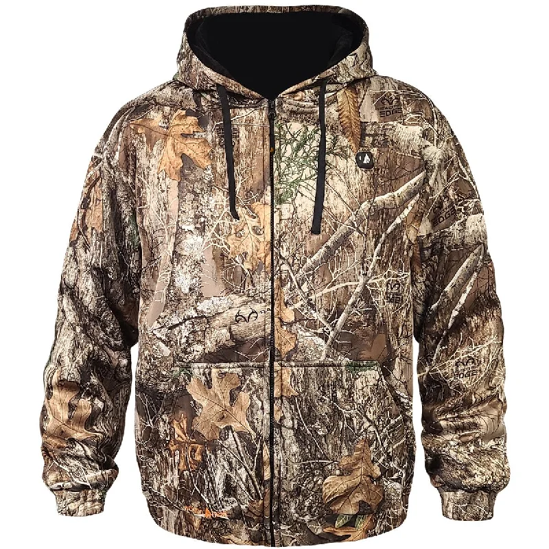 ActionHeat 5V Battery Heated Hunting Hoodie Jacket - Camouflage