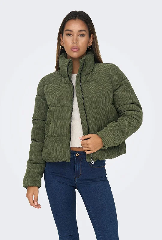 ONLY NEWDOLLY CORDUROY PUFFER JACKET