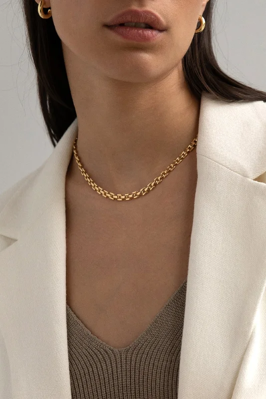 SQUARE CHAIN NECKLACE